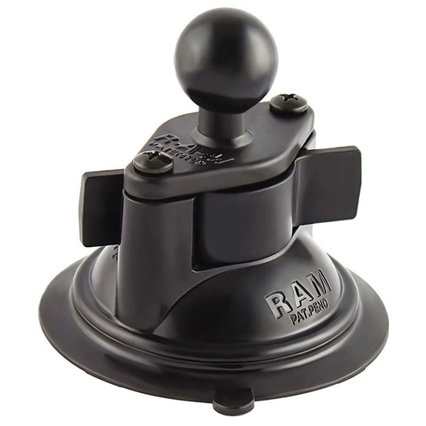 Ram - Suction Cup Base - 3.3" Diameter Suction Cup With 1" Ball | RAM-B-224-1U