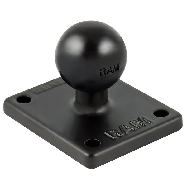 Ram - 2 X 1.7 Base With 1 Ball That Contains The Universal Amp'S Hole Pattern | RAM-B-347U