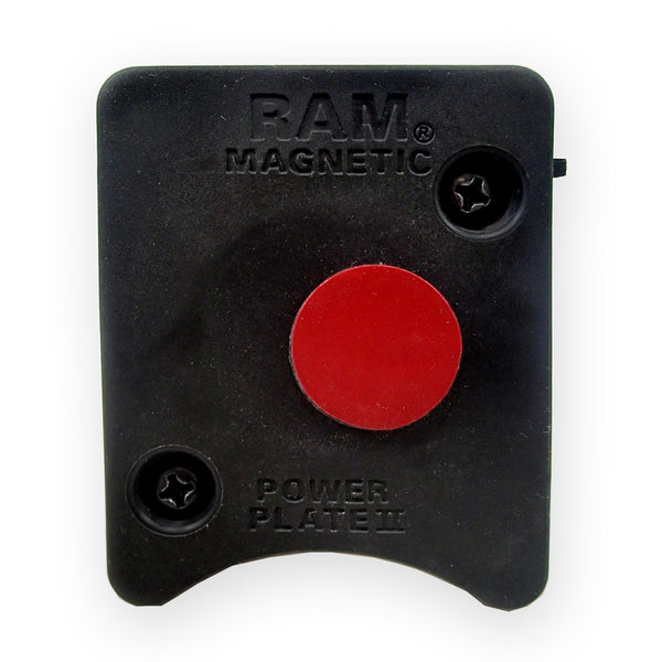 Ram Power Plate Ii Magnetic Holder W/ Steel Adhesive Plates W/ Diamond Ball Base