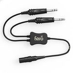 Faro - Helicopter to Dual GA Aviation Headset Adapter