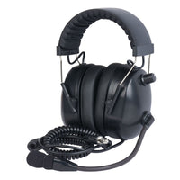 Wicom - Mono Helicopter Headset, Black | HHNX10-BK