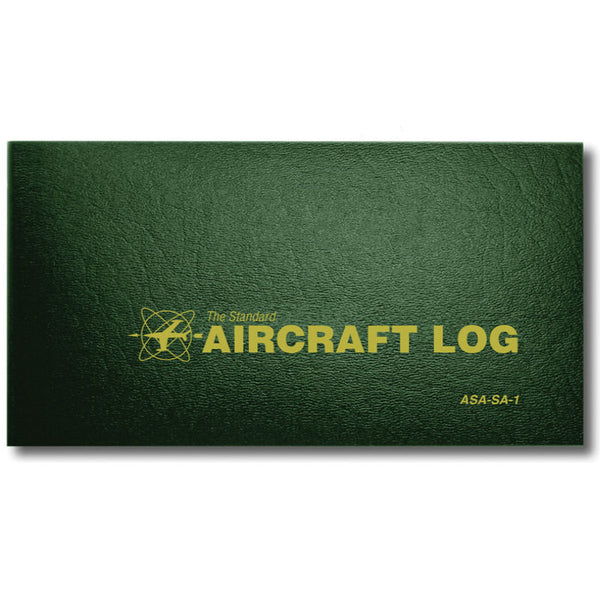 ASA - Aircraft Log, Green Soft Cover