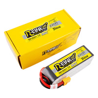 Tattu - 2200mAh 18.5V 95C 5S1P Full Size FPV Racing Quad battery with XT60 Plug