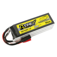 Tattu - 4500mAh 22.2V 95C 6S1P Full Size FPV Racing Quad battery with AS150 Plug
