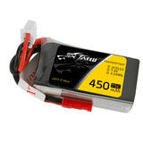 Tattu - 450mAh 7.4V 75C 2S1P Mini Quad FPV Battery with JST-SYP Plug
