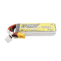 Tattu - 550mAh 7.4V 95C 2S1P Mini Quad FPV Battery with XT30 Plug