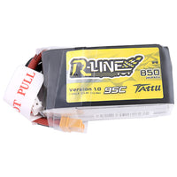 Tattu - 850mAh 14.8V 95C 4S1P Mini Quad FPV Battery with XT30 Plug