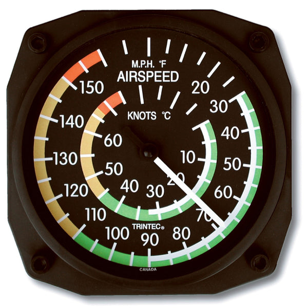 Trintec - Wall Thermometer, Airspeed Indicator | 9061