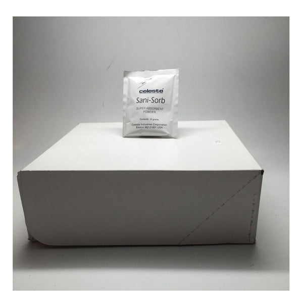 Celeste Sani-Sorb Powder Absorbent Pack - 50/box