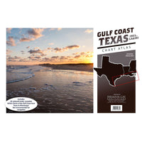 Gulf Coast Texas to Mississippi Chart Atlas (12x18 Spiral-Bound)