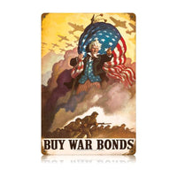 Vintage Signs - Uncle Sames Buy War Bonds | V340