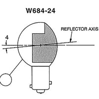 Whelen - Reflector Aircraft Lamp - 28V / 40W  | W684-24