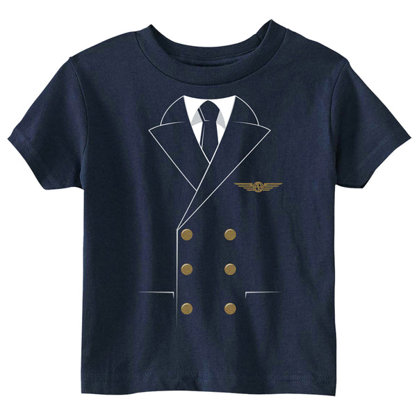 Toddler Pilot Uniform T-Shirt