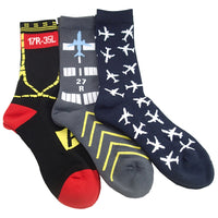 Premium Crew Socks, Set Of 3-Pairs