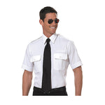 Van Heusen - Mens Pilot Shirt, Short Sleeve