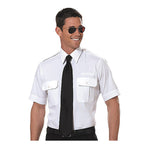 Van Heusen - Pilot Shirt, Mens, Short Sleeve, TALL