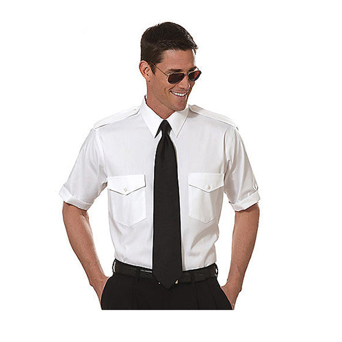 Van Heusen - Mens Commander Shirt, Short Sleeve, TALL – Pilots HQ LLC.