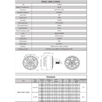 XING2 2809 FPV Unibell Motor