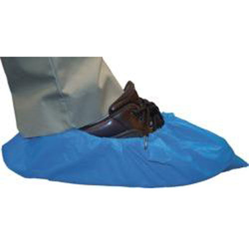 HD CrossLinked Polyethylene Shoe Cvr, XL (50 Pack)