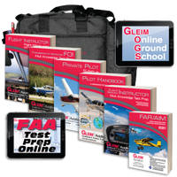 Gleim - Kit Flight/Ground Instructor + Foi Kit | GLM-505