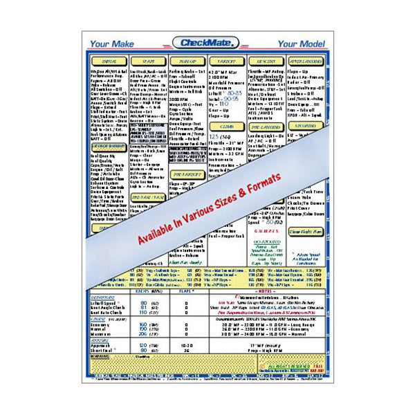 CheckMate - Piper Arrow III Turbo Checklist