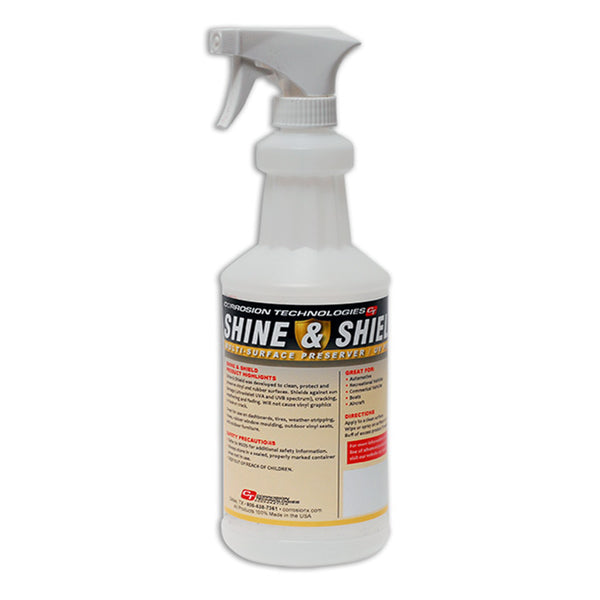 Shine & Shield - Vinyl and Rubber Protectant, 16oz trigger spray | 67303