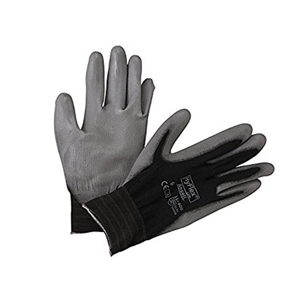 Ansell - Glove Poly Palm Coated Hyflex Knitwrist | ANE11-600-9