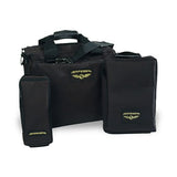 Jeppesen Aviator Pilot Bag – Compact, Durable, and Water-Resistant Flight Bag for Pilots | Manufacturer Display Image Highlighting Features and Design
