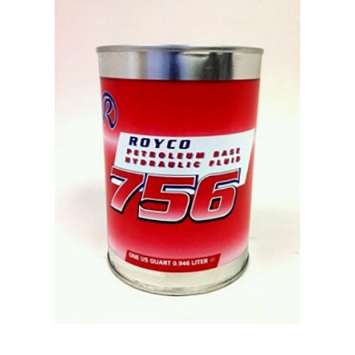 Royco - 756 Hydraulic Fluid, Mil-PRF-5606H - 1 Quart