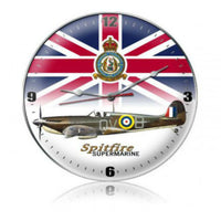 Vintage Signs - Spitfire Union Jack 14in x 14in | C037