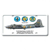 Vintage Signs - B-17 Flying Fortress 6in x 12in | DP002