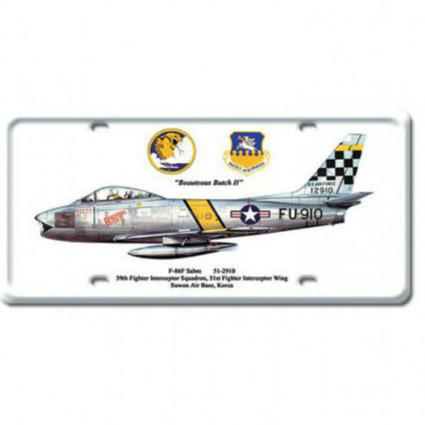 Vintage Signs - F-86F Sabre 6in x 12in | DP015