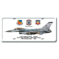 Vintage Signs - F-16C Fighting Falcon 6in x 12in | DP024