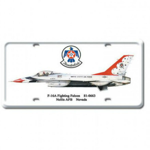 Vintage Signs - F-16A Fighting Falcon 6in x 12in | DP026