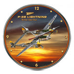 Vintage Signs - P-38 Lightning 14in x 14in | LG201