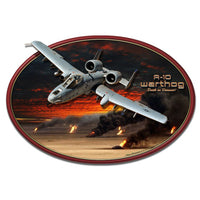 Vintage Signs - 3-D A-10 Warthog 20in x 13in | LG839