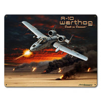Vintage Signs - A-10 Warthog 15in x 12in | LG840