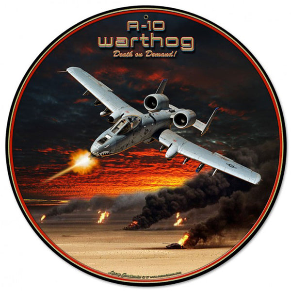 Vintage Signs - A-10 Warthog 14in x 14in | LG841