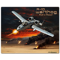 Vintage Signs - A-10 Warthog 30in x 24in | LG844