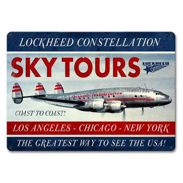 Vintage Signs - Constellation Sky 18in x 12in | LM003