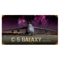 Vintage Signs - C5 Galaxy 24in x 12in | LM014