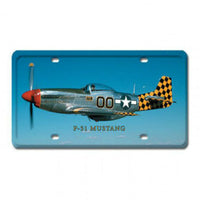 Vintage Signs - P-51 Mustang 6in x 12in | LP044