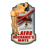 Vintage Signs - Aero Mechanics 16.5in x 10in | PS004