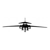 Vintage Signs - B1B Bomber 46in x 11in | PS528