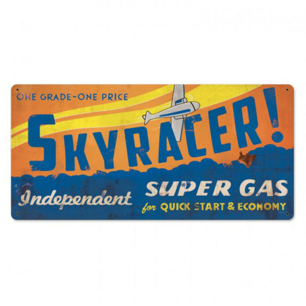 Vintage Signs - Sky Racer 24in x 12in | PTS250