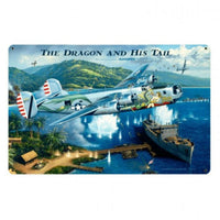Vintage Signs - The Dragon Tail 18in x 12in | STK014