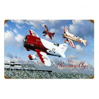 Vintage Signs - The Racing Age 24in x 16in | STK028