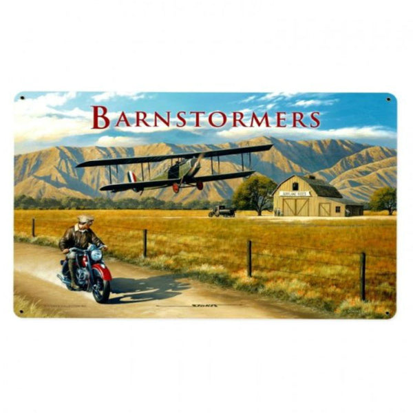 Vintage Signs - Barnstormer 18in x 12in | STK045