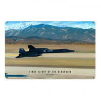 Vintage Signs - Flight Of The Blackbird 12in x 18in | STK103