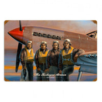 Vintage Signs - Tuskegee Airmen 24in x 16in | STK111